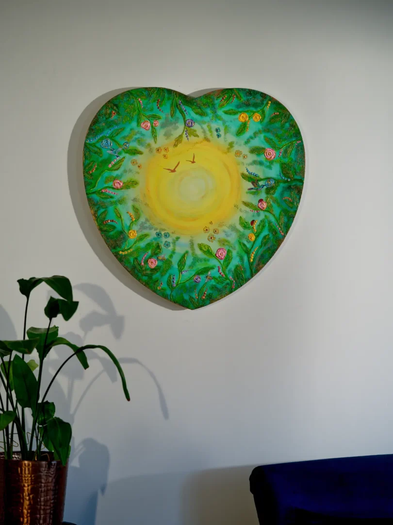 Wewnętrzny ogród w sercu